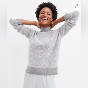 CASHMERE HONEYCOMB SWEATER L-XL
